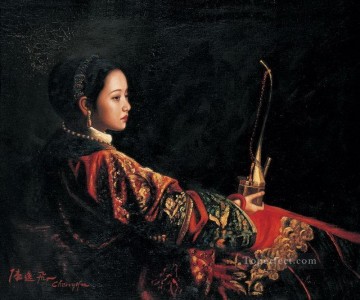 chicas chinas Painting - zg053cD124 pintor chino Chen Yifei